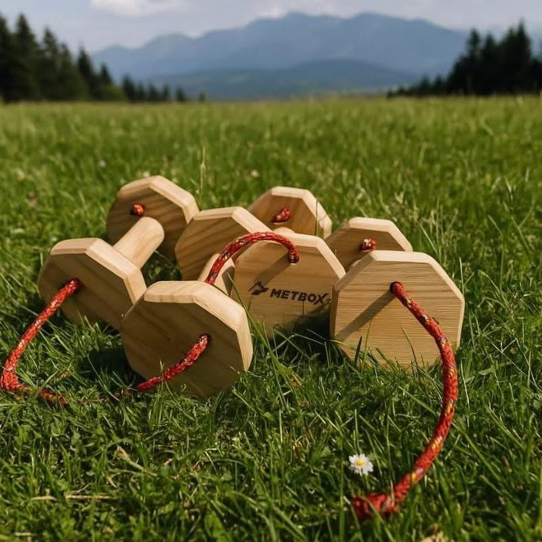 Personalized dog training dumbbells with dog's name