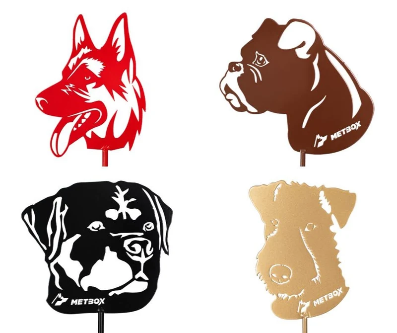 Tracking flags for dog sport